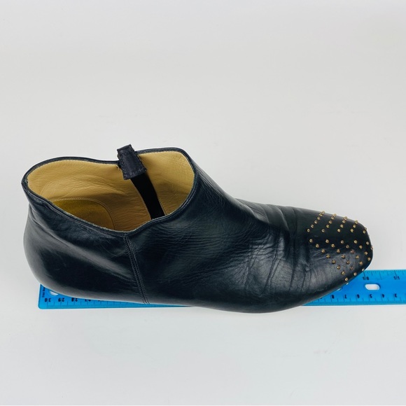 Nicholas Kirkwood Black Ankle Booties Studded Toes, size 38.5 - Picture 2 of 13